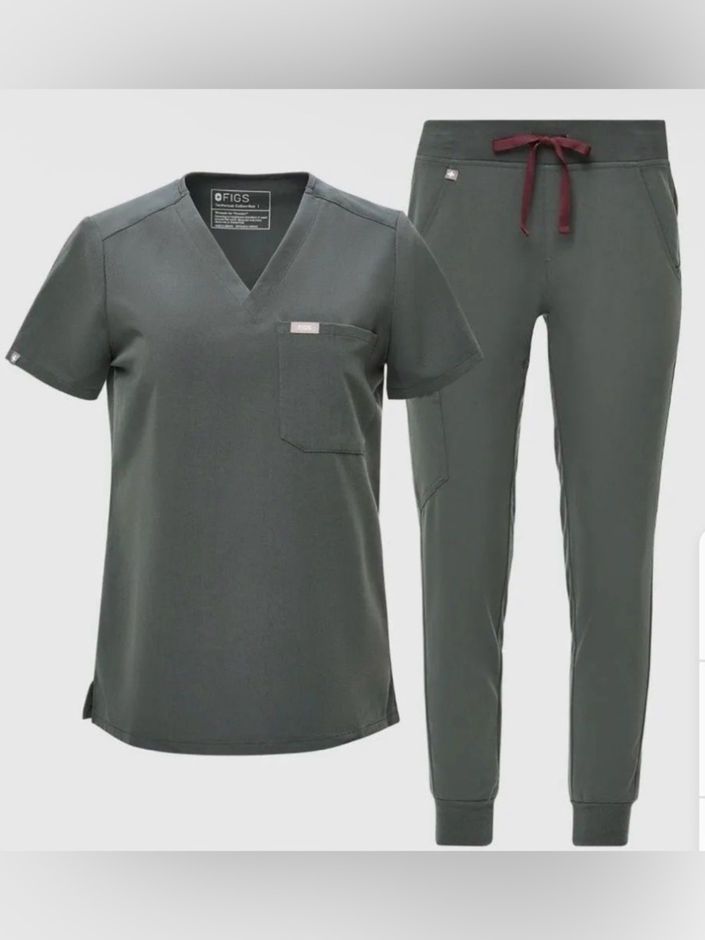 Figs Bonsai Women’s Scrub Set, XS top XSP bottom